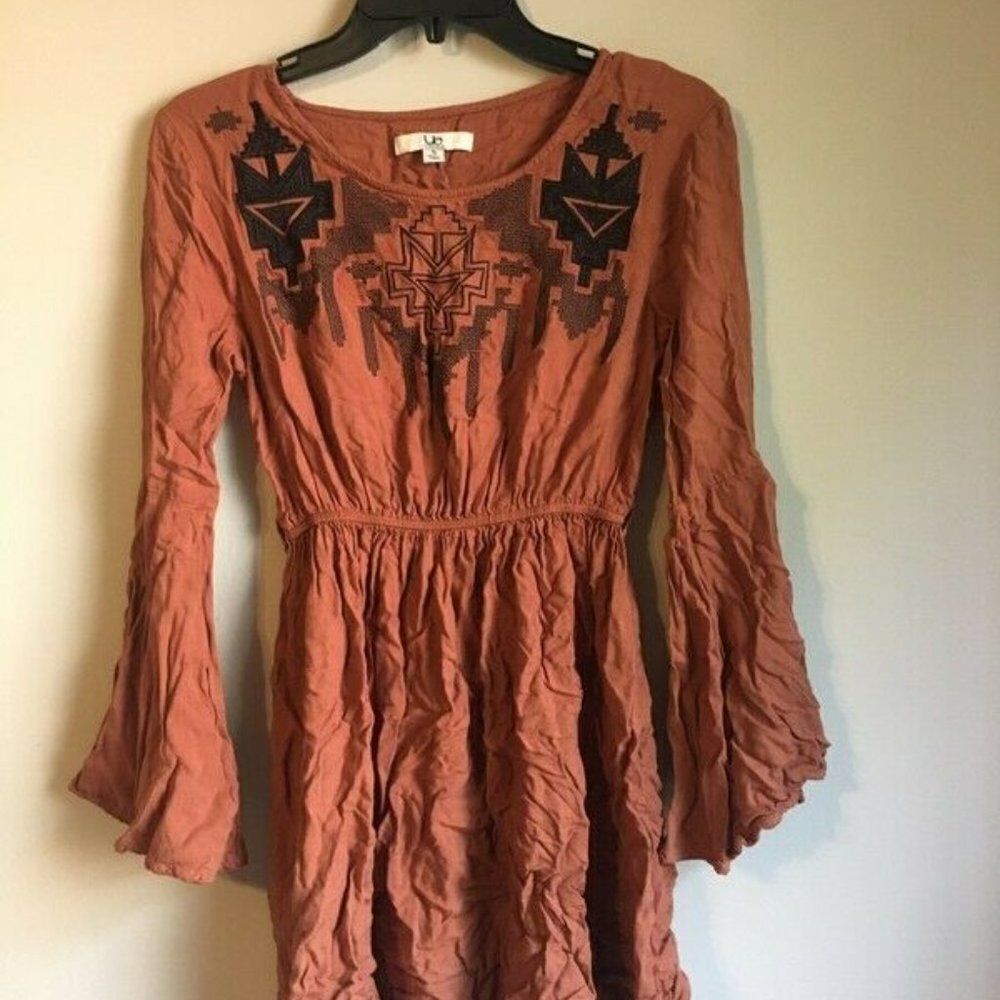 Ya small dark orange dress tunic